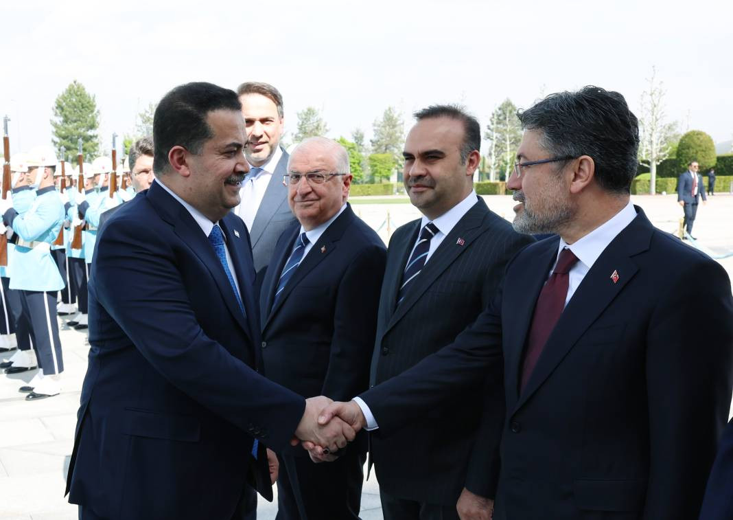 Irak Başbakanı Ankara’da! Külliye’de resmi tören: Sudani’den güç birliği mesajı... - Resim: 14